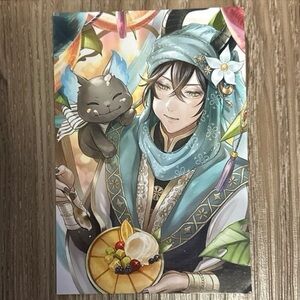 4x6 Disney Twisted Wonderland Malleus Draconia anime art print kpop Photocard